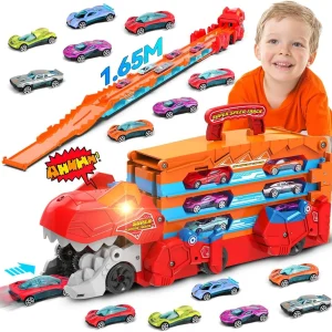 Dinosaur 3-In-1  Truck Toys for Boys