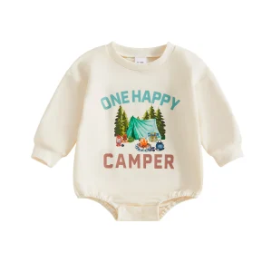 Print Autumn Outfit for Infant Boys and Girls