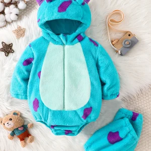 Jumpsuit with Hooded Romper Outfit