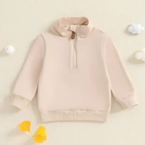Infant Boy Warm Fleece Pullover Sweater