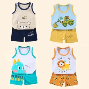 2PCS Children's Short Sets.