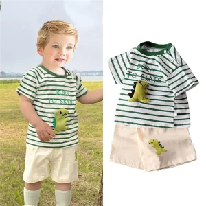 Kids Clothes Set Baby Boy/Girl T-Shirt + Shorts.