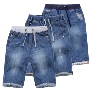 Boys Denim Shorts For Teen Boys 2-14Years