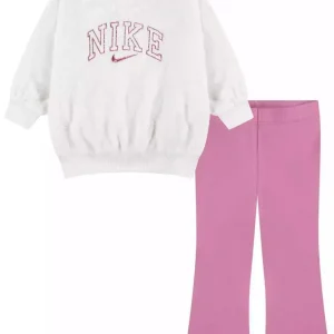 Nike | Baby Girls Sweatshirt and Leggings, 2-Piece Set.
