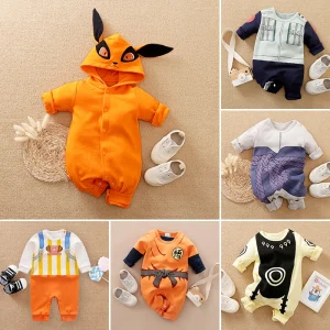 Newborns Baby Clothes Cartoon Anime 0-24 months.